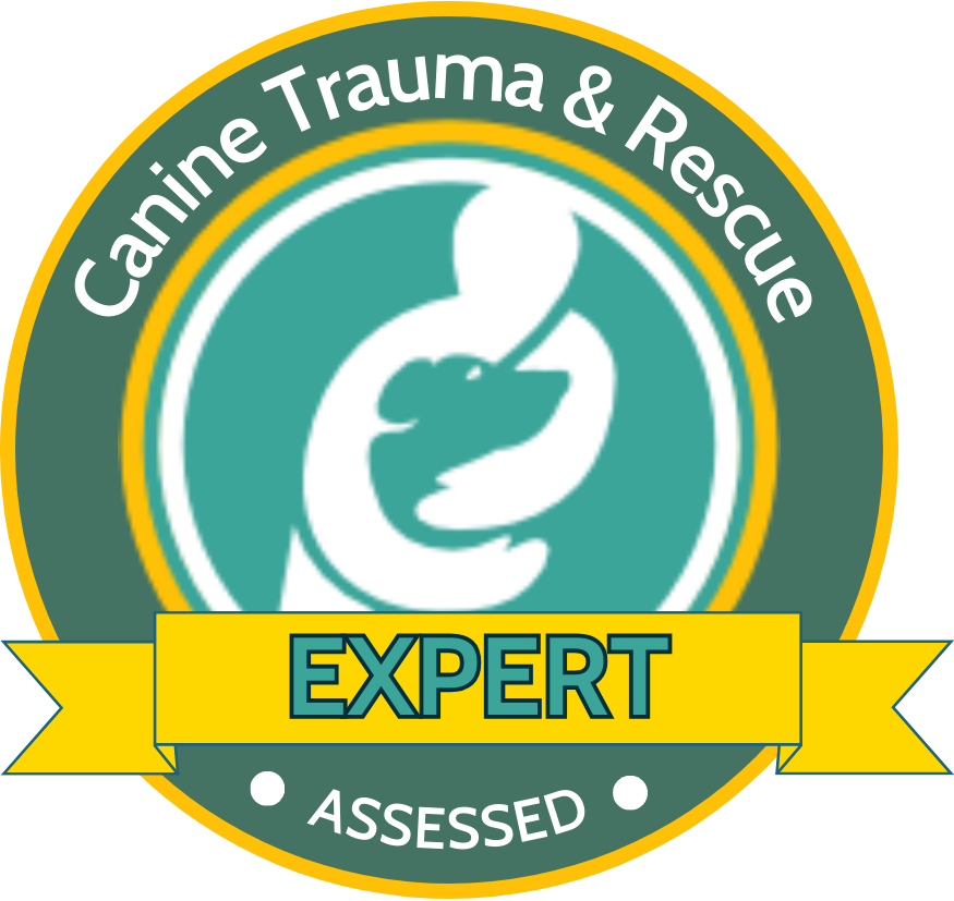 Canine Trauma and Rescue graduate badge